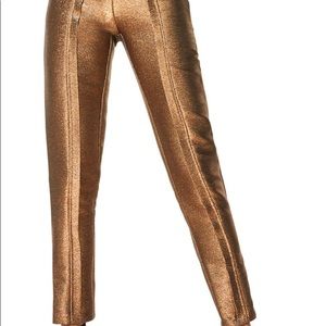 Ramy Brook Lucinda Gold Pants size 4